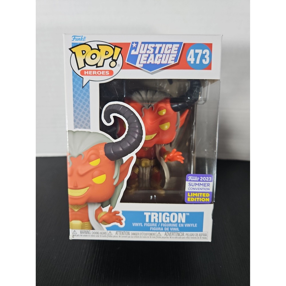 Funko Pop! Heroes Justice League Trigon #473 Summer Convention Limited Edition